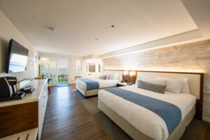 Double King room at SeaCrest OceanFront Hotel Pismo Beach