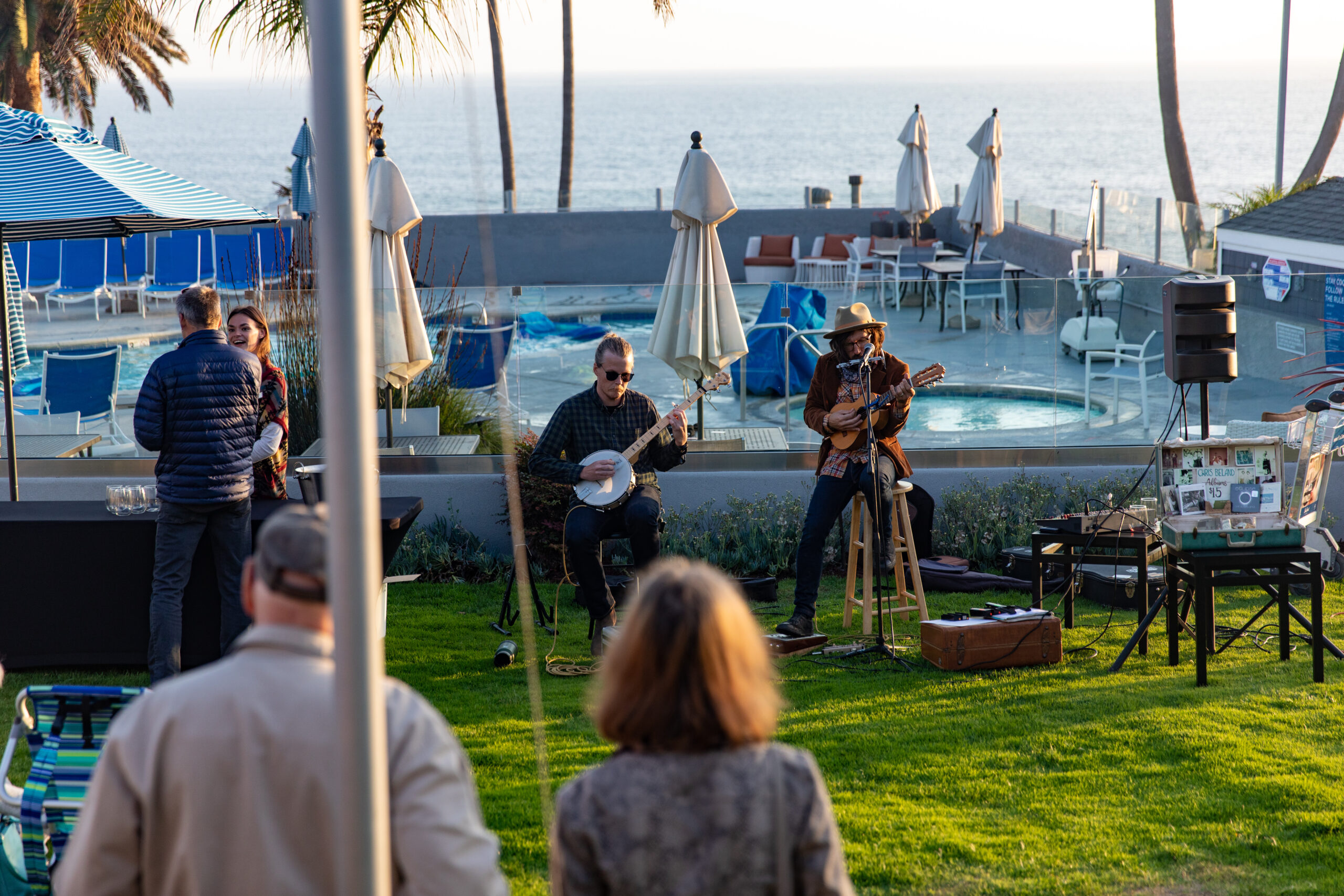 Live music event at SeaCrest OceanFront Hotel in Pismo Beach